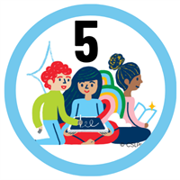 Logged 5 Books! Badge
