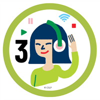 Logged 3 Books! Badge